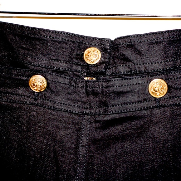 Torn by Ronny Kobo Black High Waist Skinny Jean 28 - Picture 10 of 15